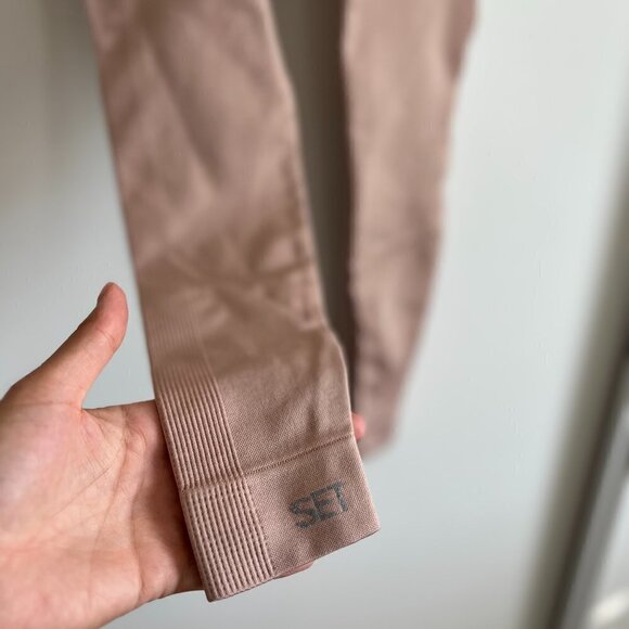 Set Active | Sculptflex High Waisted Seamless Leggings - Beige - Picture 7 of 9